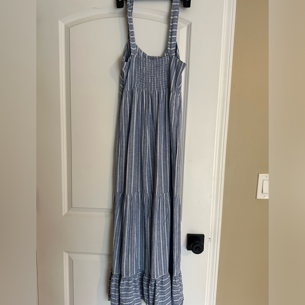 Z Supply Ayla Midi Dress in Marine Blue - Picture 5 of 6